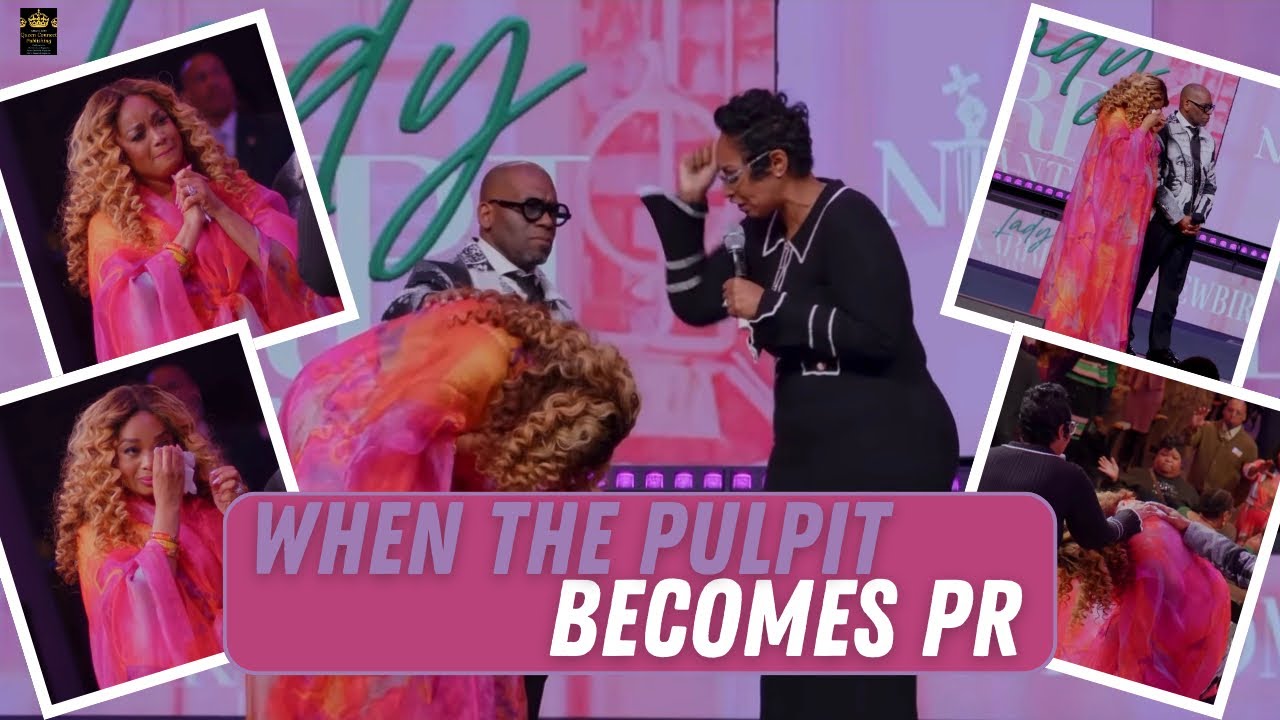 Когда кафедра превращается в пиар #jamalbryant #karribryant #newbirthministries