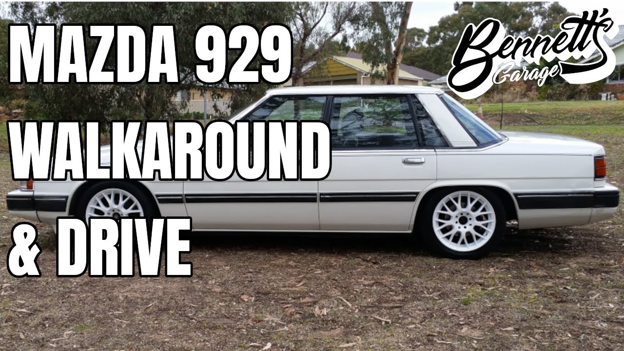 Mazda HB 929 4 DOOR 1984 Walk around #mazda #jdm #929