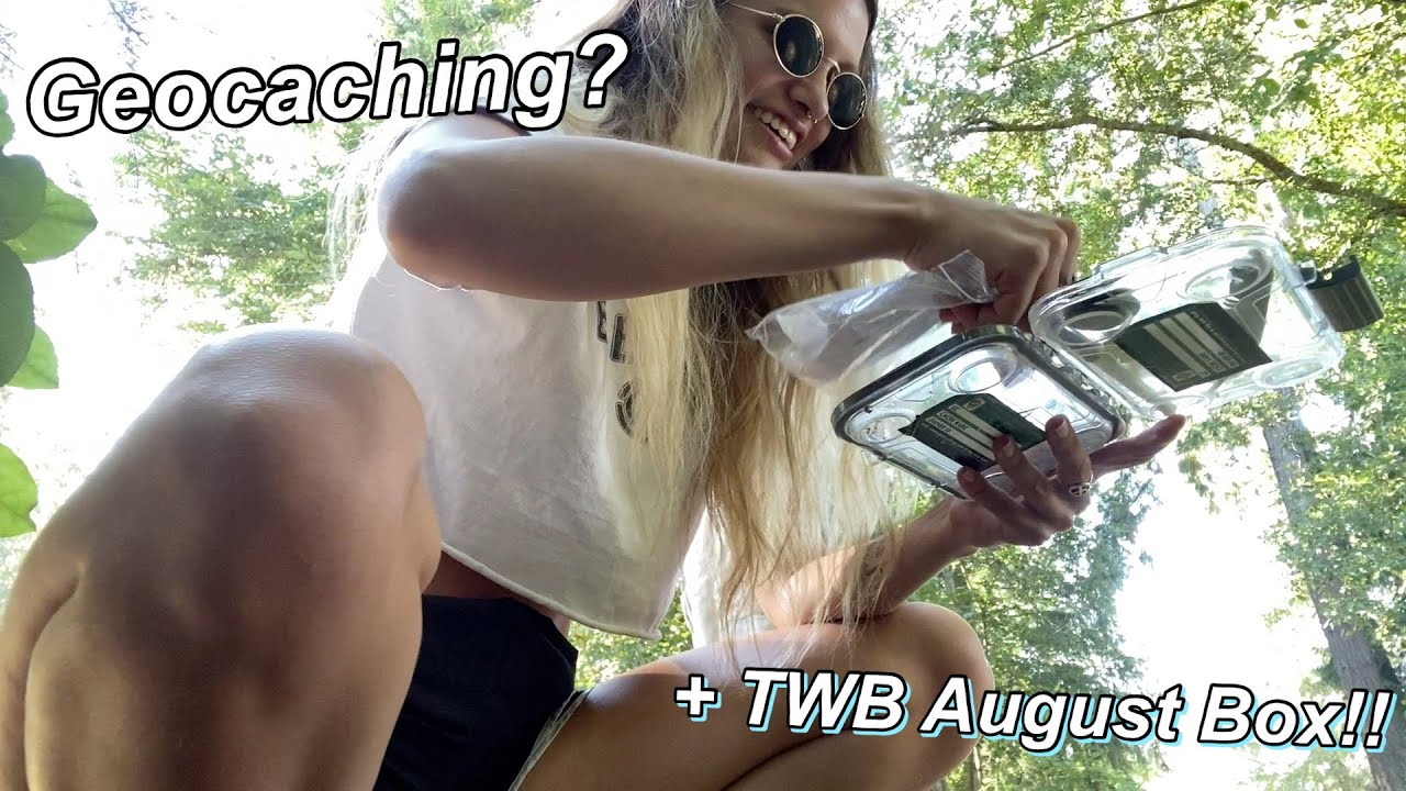 GOING GEOCACHING + TWB August Box!!
