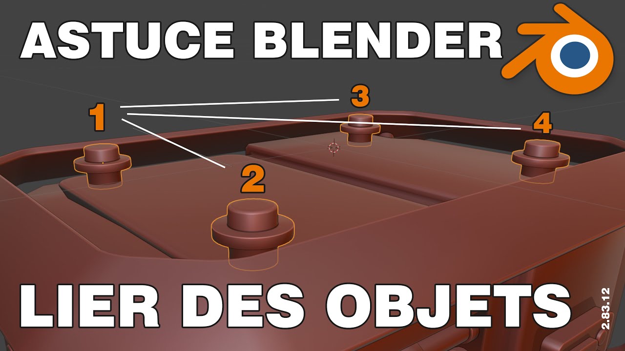 Tutoriel Blender -  Lier des propriétés d'objets