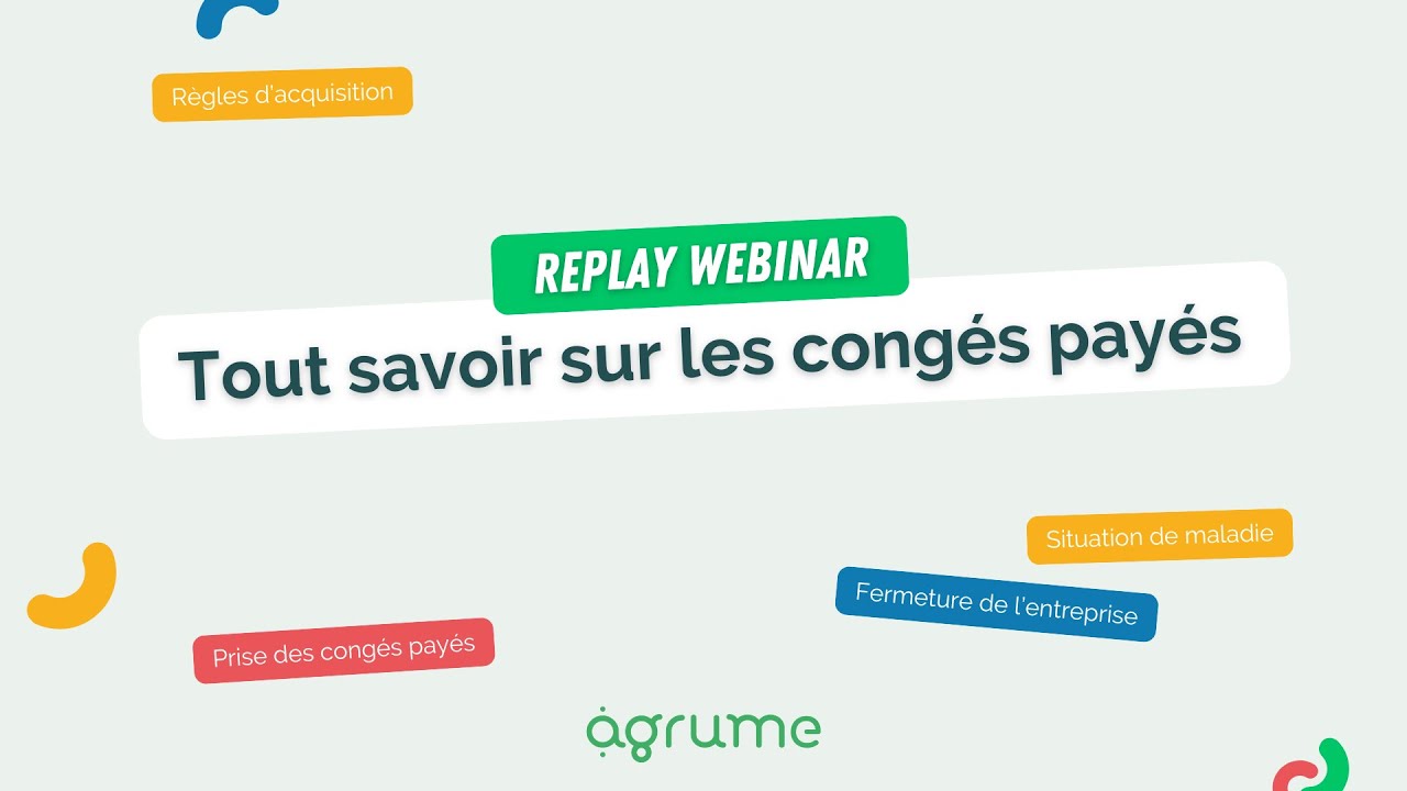 [REPLAY WEBINAR] Tout savoir sur les congés payés