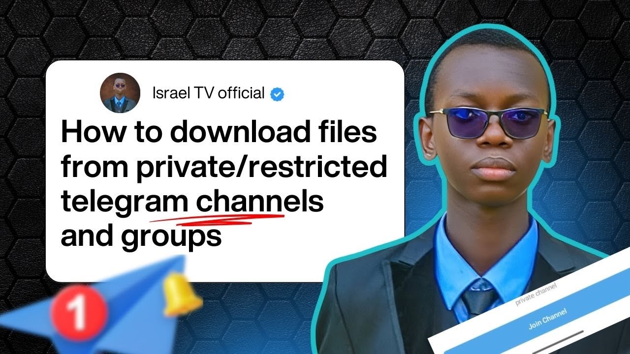 How to download files from private/restricted telegram channels and groups