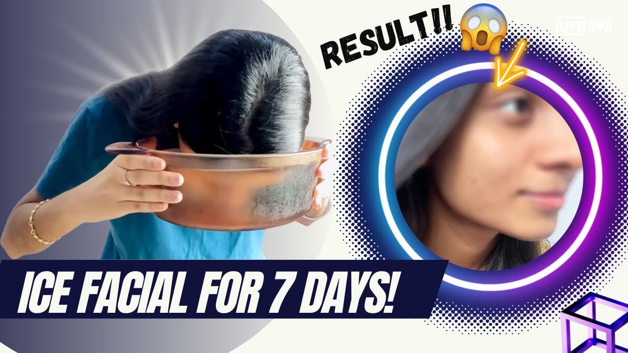 ICE Facial Challenge for 7 Days! Does it really worked??!