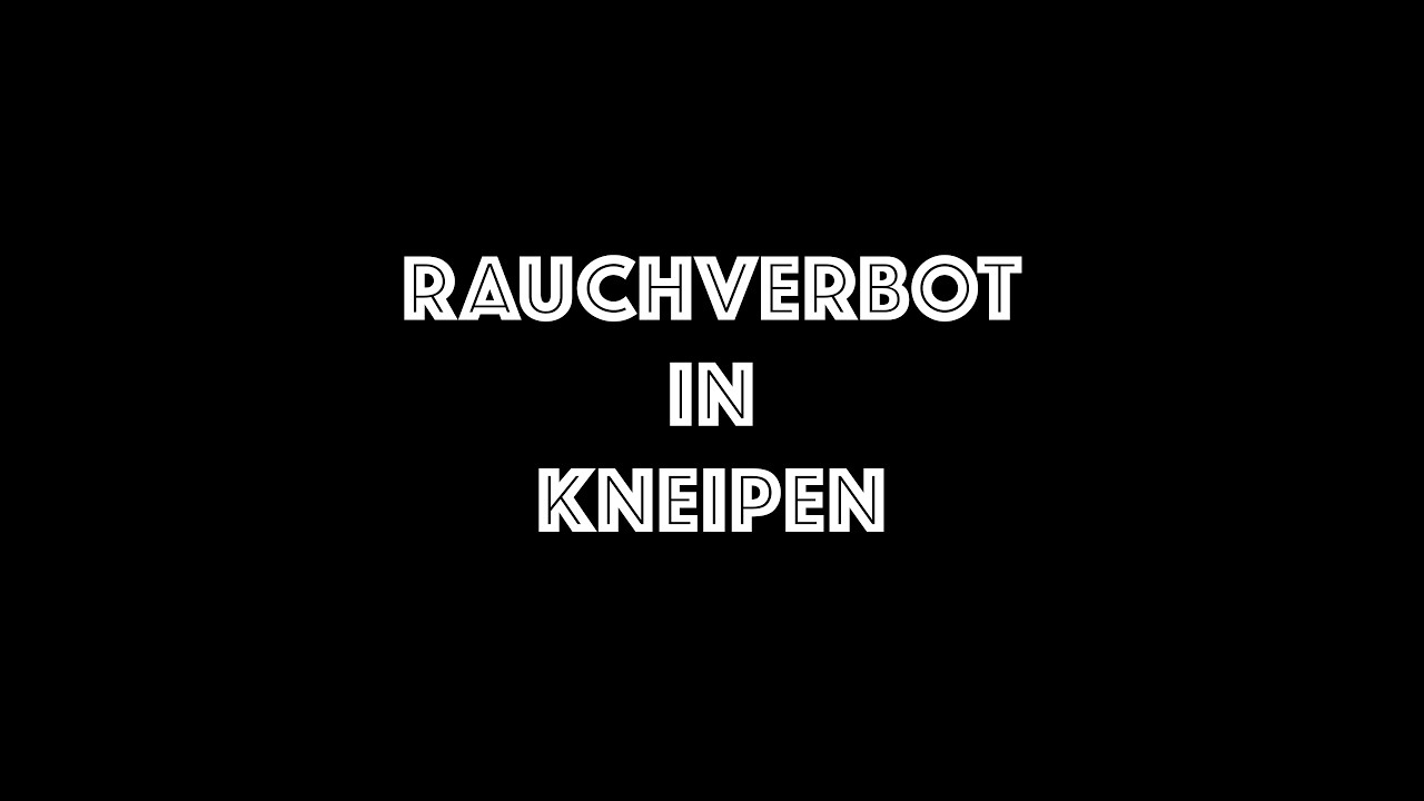 Rauchverbot in Kneipen - Die Alternative