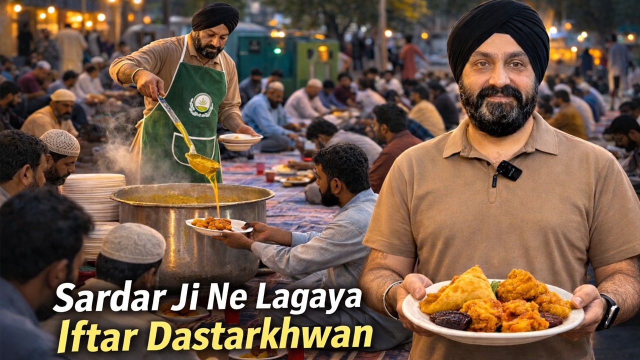Sardar Ji Ne 7 Saal Se Lagaya Iftar Dastarkhwan | Insaniyat Ki Misaal ❤️