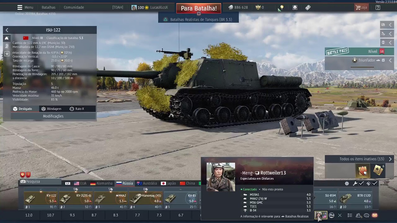 🔴Vamos Para Batalhas War Thunder PS5!!!