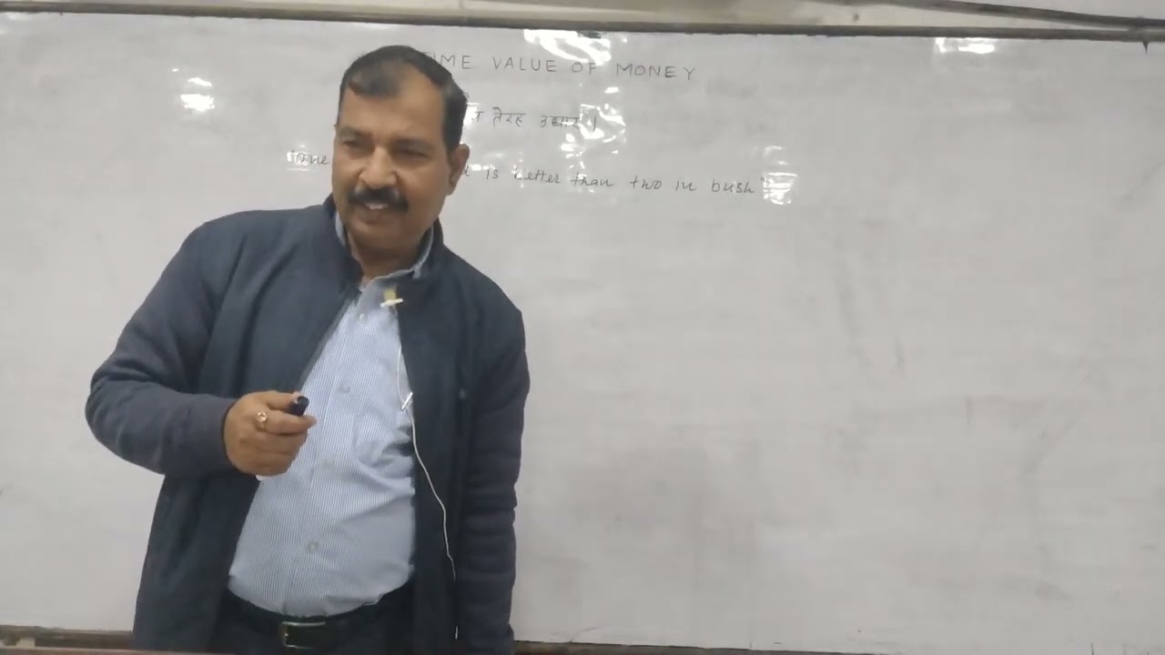 Time value of money-Lecture 1-NET/JRF 