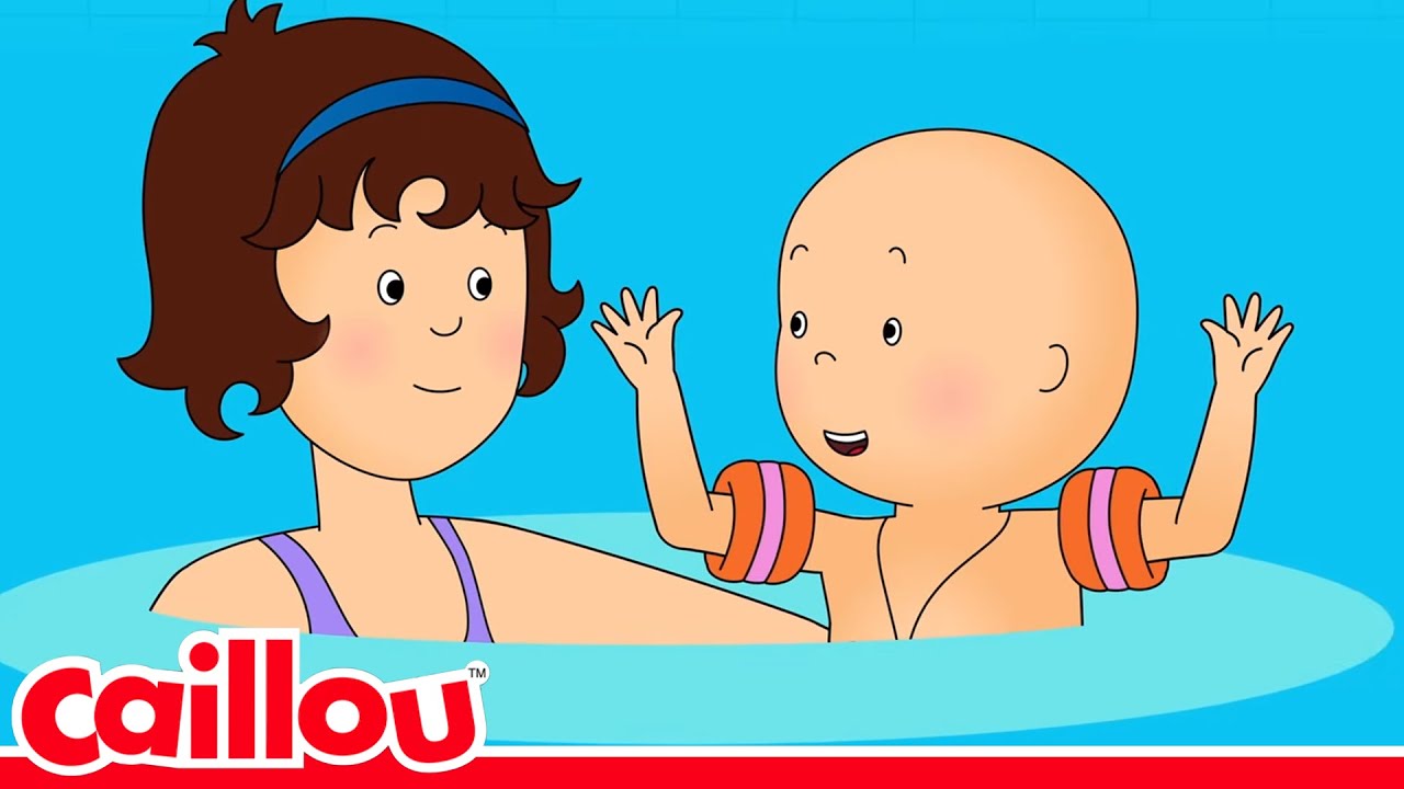 Caillou's New Adventures: Caillou's first swimming lesson