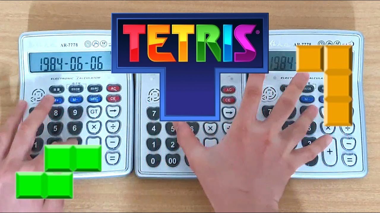 Tetris Theme (Calculator Cover) 테트리스 브금 계산기버전