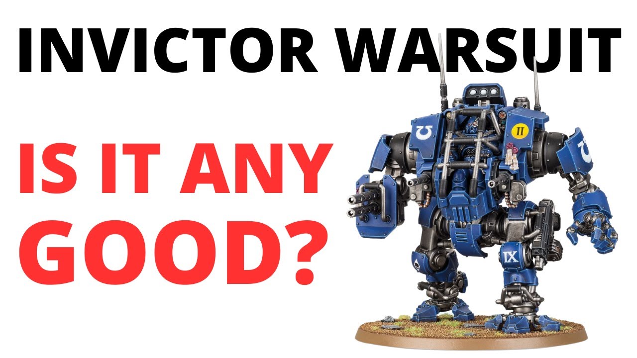Обзор тактического боевого костюма Invictor: насколько силён шагоход Primaris Scout Walker? Кодек...