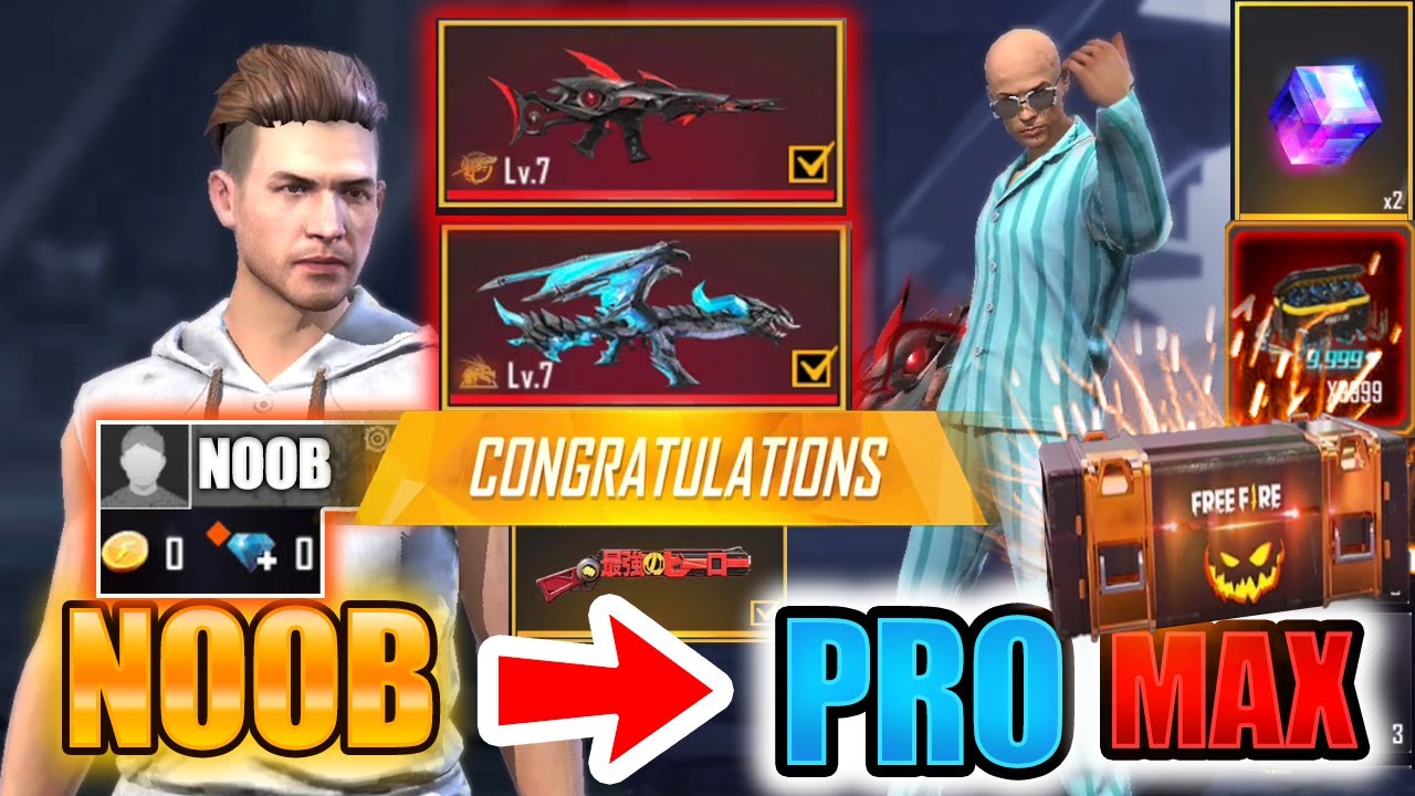 Free Fire новый аккаунт на *PRO* УРОВЕНЬ MAX - посмотрите как он стал😱🔥