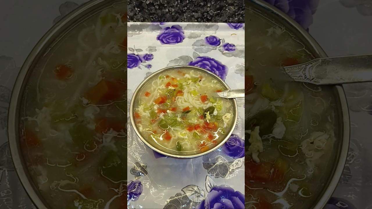 ## Knorr mixed#🥕🫑 vegetable soup 🥣
