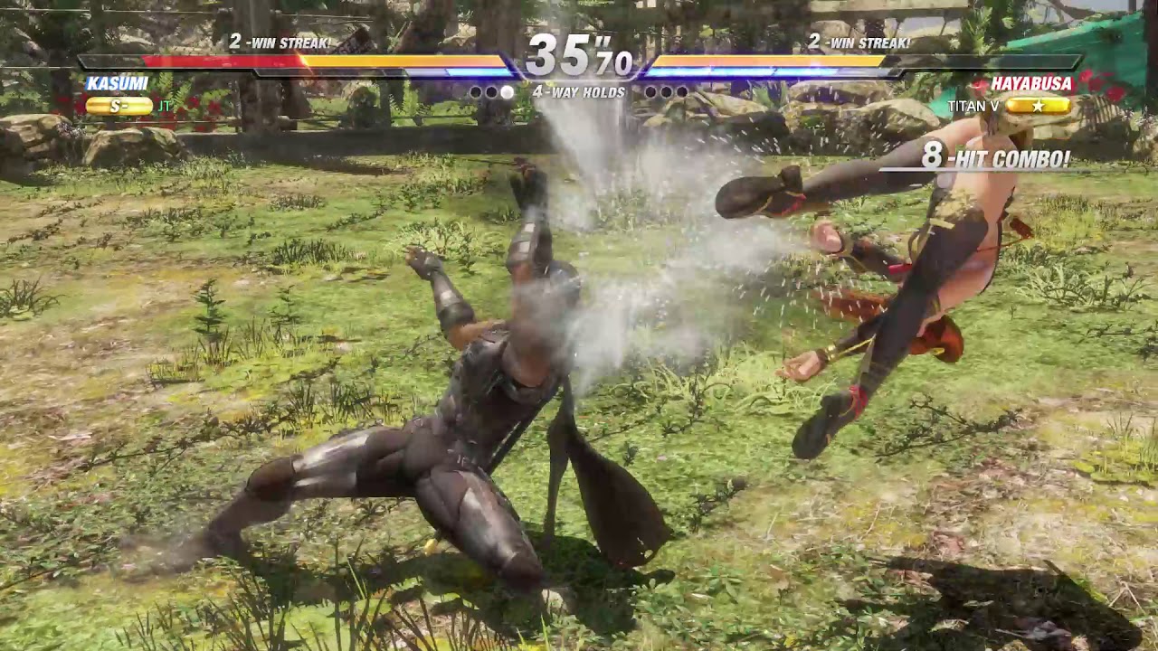 DOA 6 Kasumi vs Famed Hayabusa Titan V