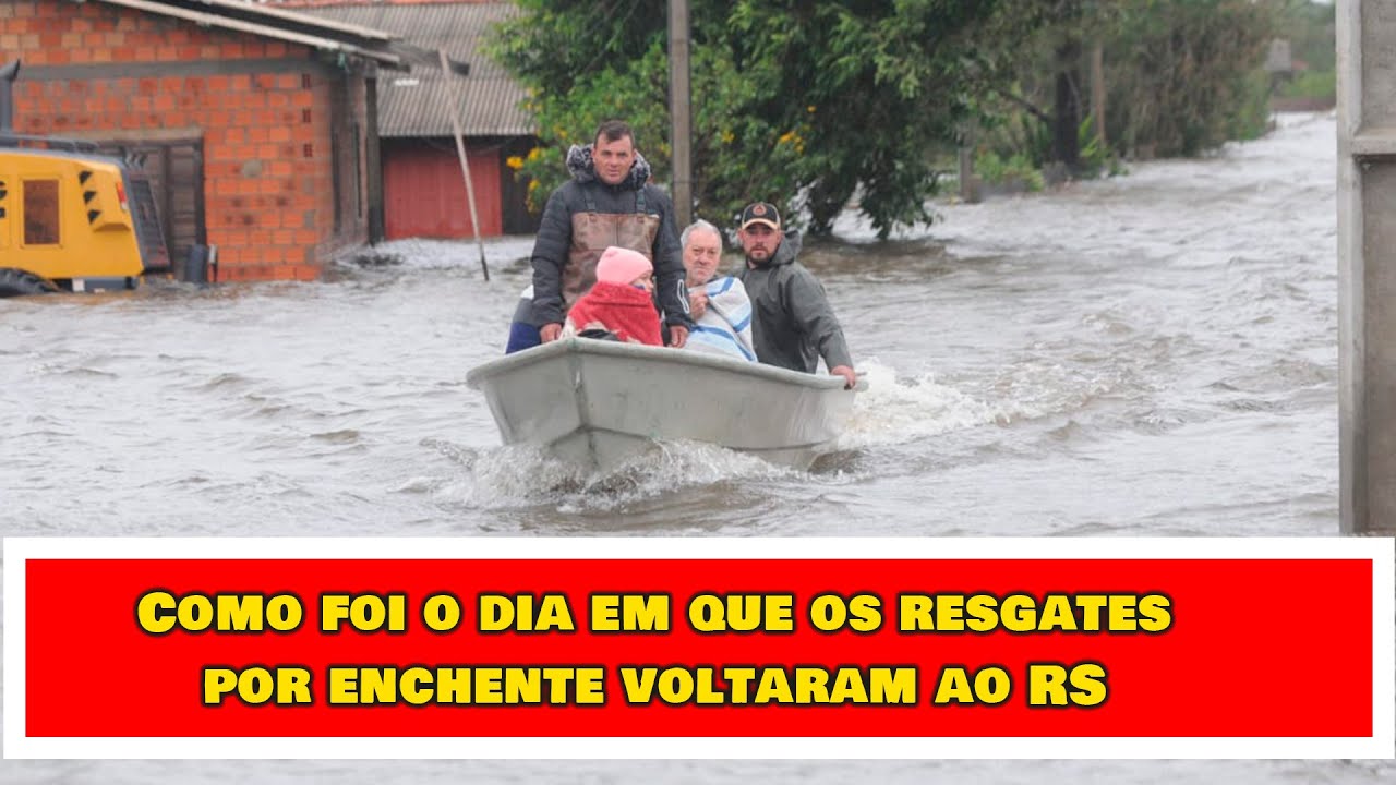 Ciclone atinge o Litoral Norte do RS e causa alagamentos