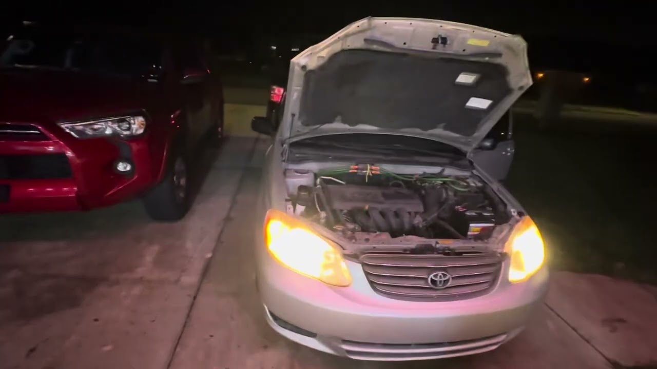 Toyota Corolla: нет заводной ручки, нет запуска