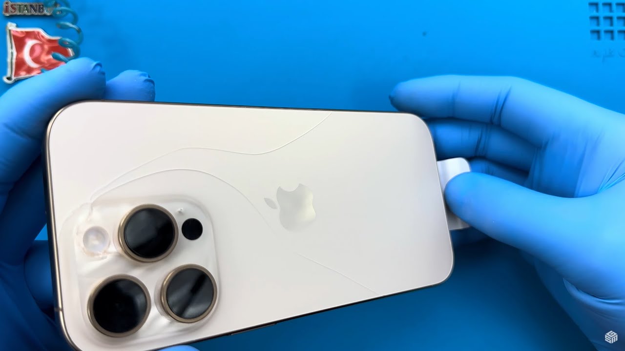 Замена задней крышки iPhone 16 Pro