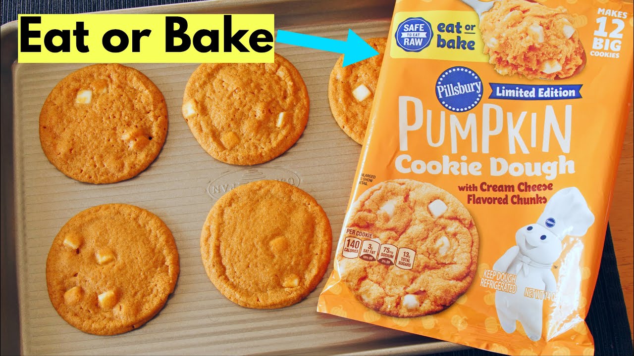 How to Bake Pillsbury Pumpkin Cookie Dough