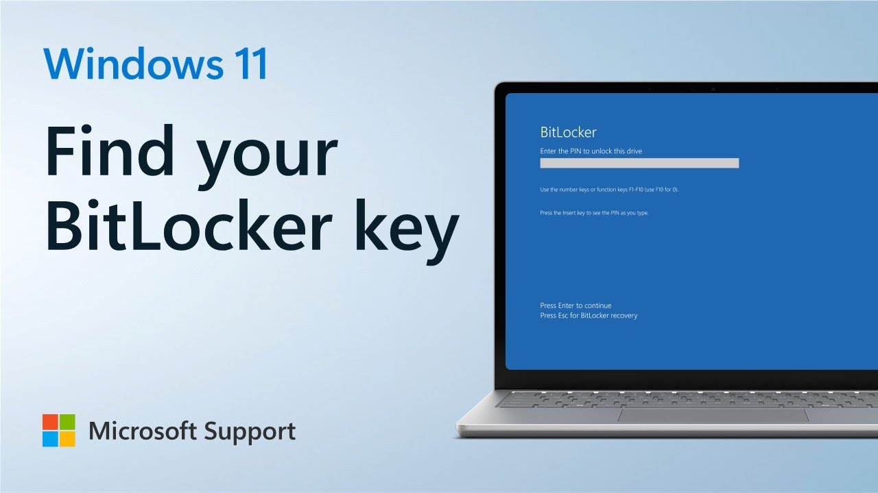 Как найти ключ восстановления BitLocker | Microsoft