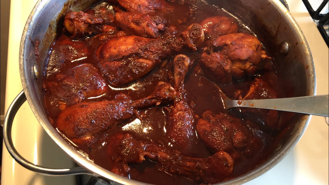 POLLO EN ADOBO SUPER FÁCIL!!!
