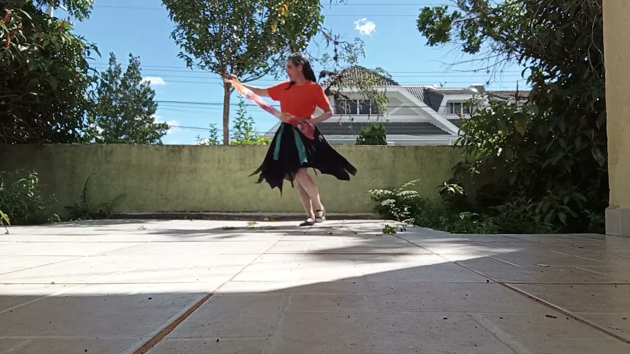 Parte 2: Exercícios de Dança Contemporânea Com Echarpe: Luciana do Rocio Mallon 