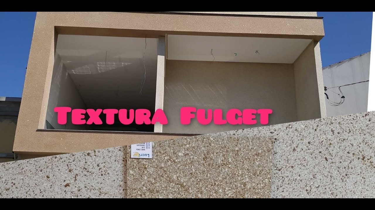 Fizemos Textura Fulget na Fachada | Ficou Lindo | Diário de obra #07