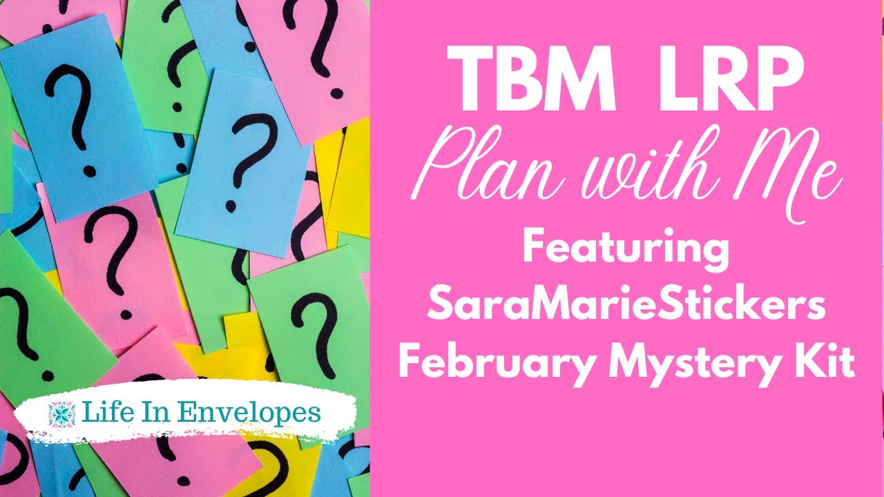 Plan with Me / TBM Live Rich Planner / Featuring Stickers from SaraMarieStickers