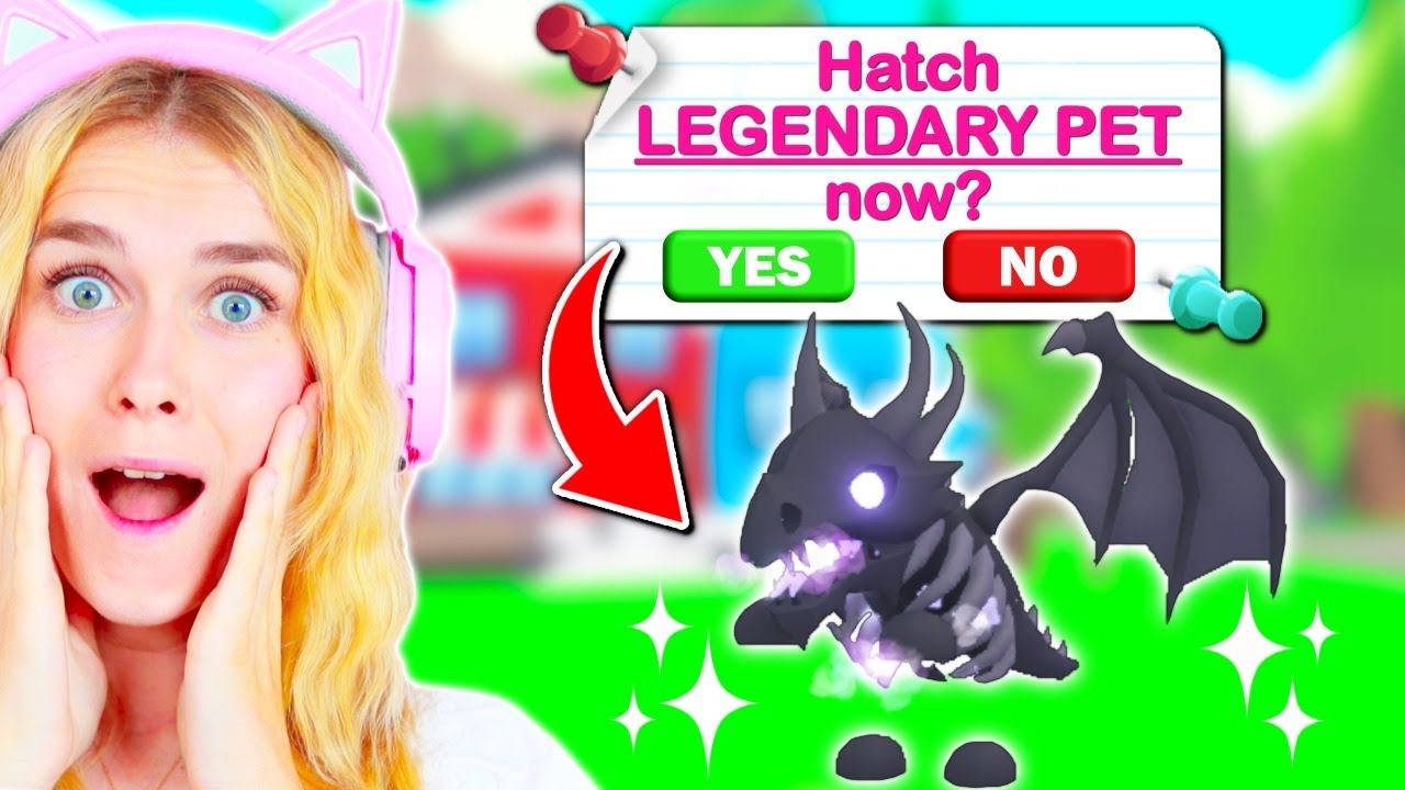 *GLITCH* To Hatch LEGENDARY PETS From Eggs In Adopt Me! (Roblox)