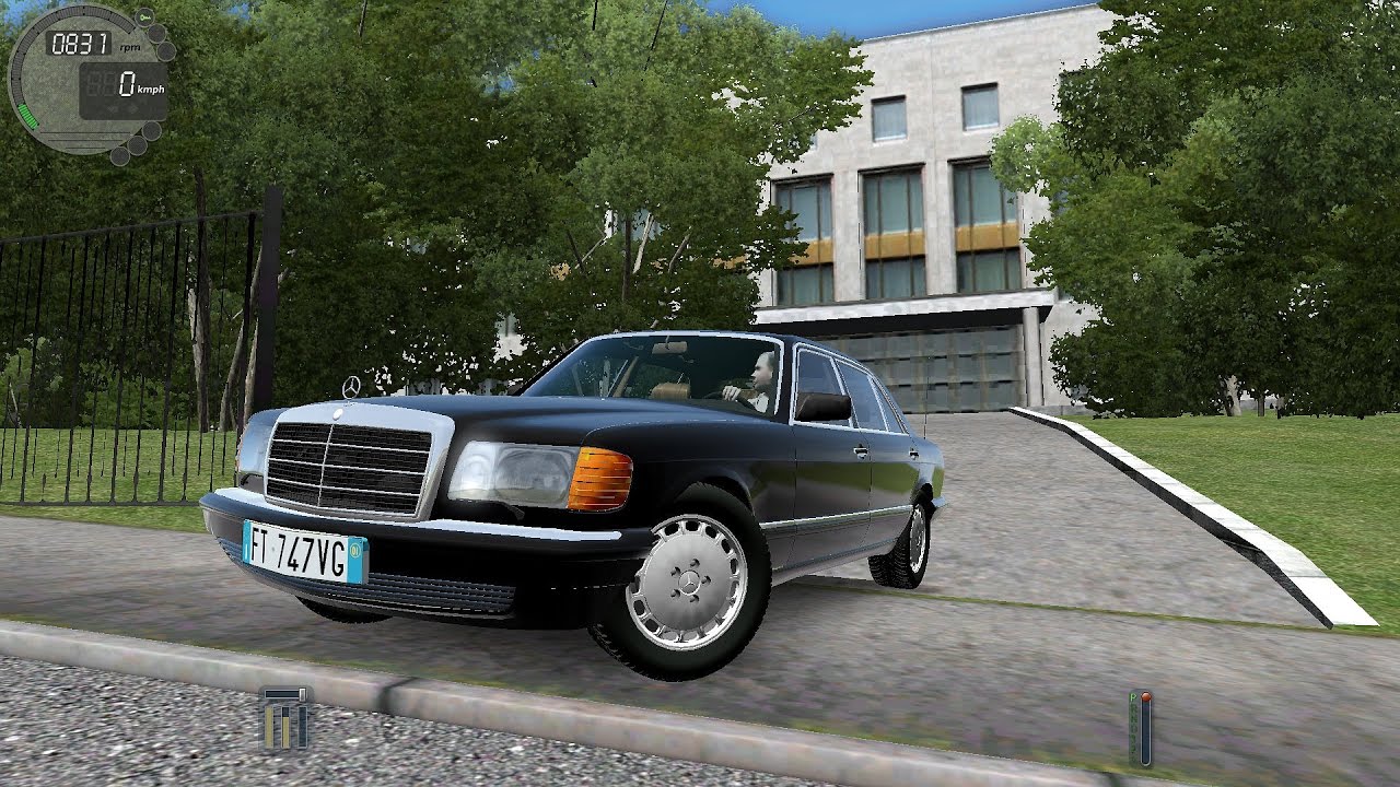 City Car Driving 1.5.1 Mercedes 560 SEL W126 [G27]