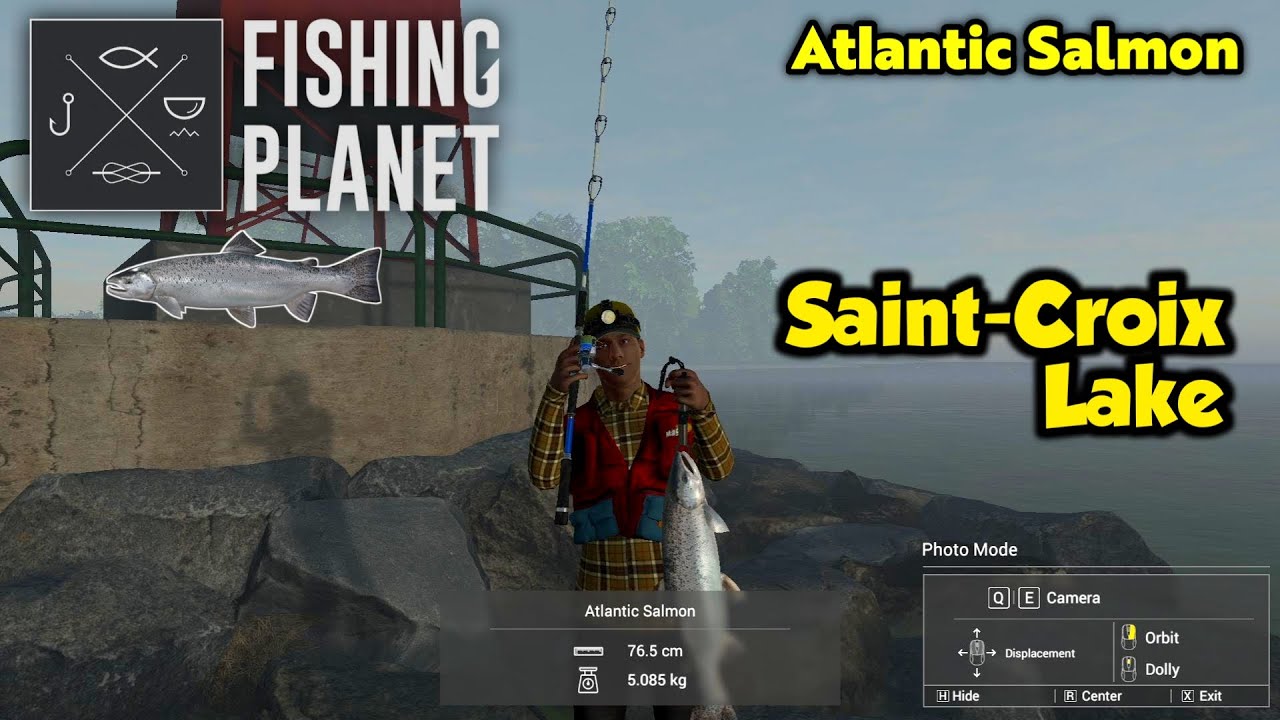 Atlantic Salmon Saint-Croix Lake - Fishing Planet
