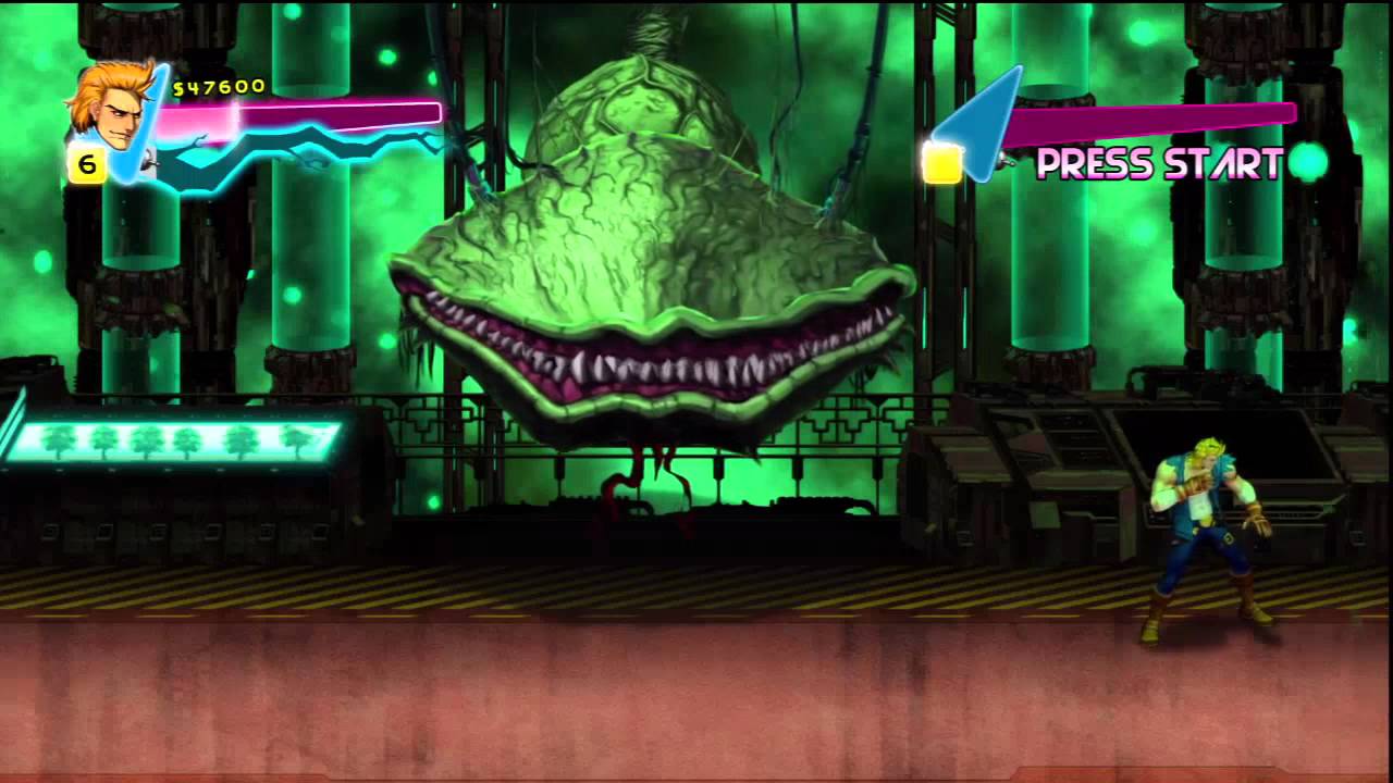 Double Dragon Neon Playthrough (DD Difficulty)