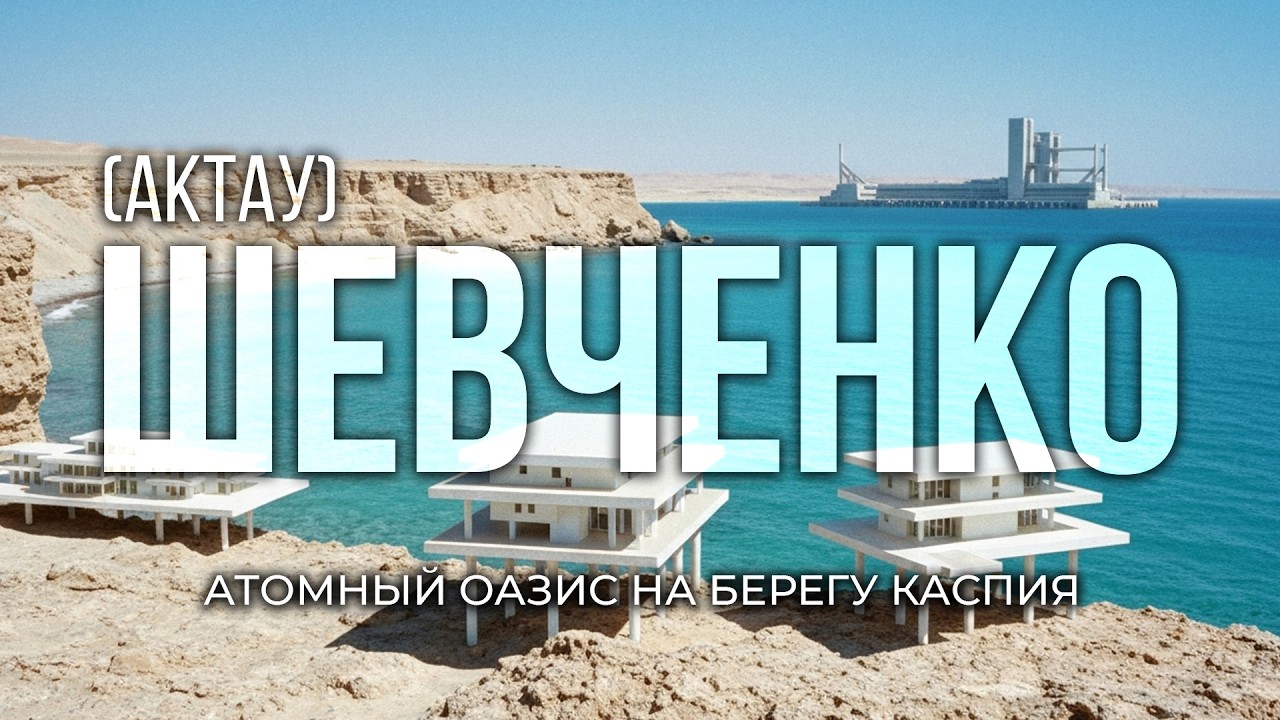 Шевченко (Актау) - как в СССР построили АТОМНЫЙ оазис посреди Пустыни