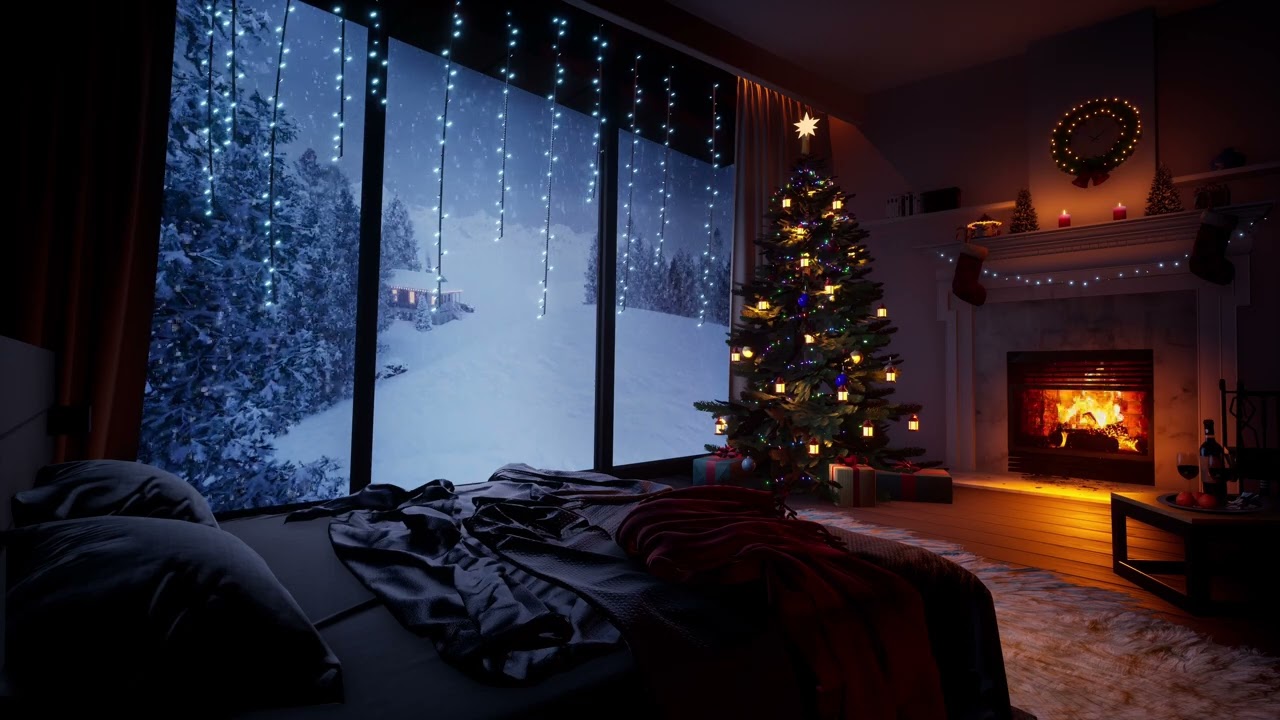 Cozy Christmas Winter Room