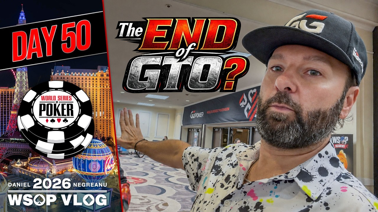 Конец GTO? &mdash; WSOP 2026, влог, день 50