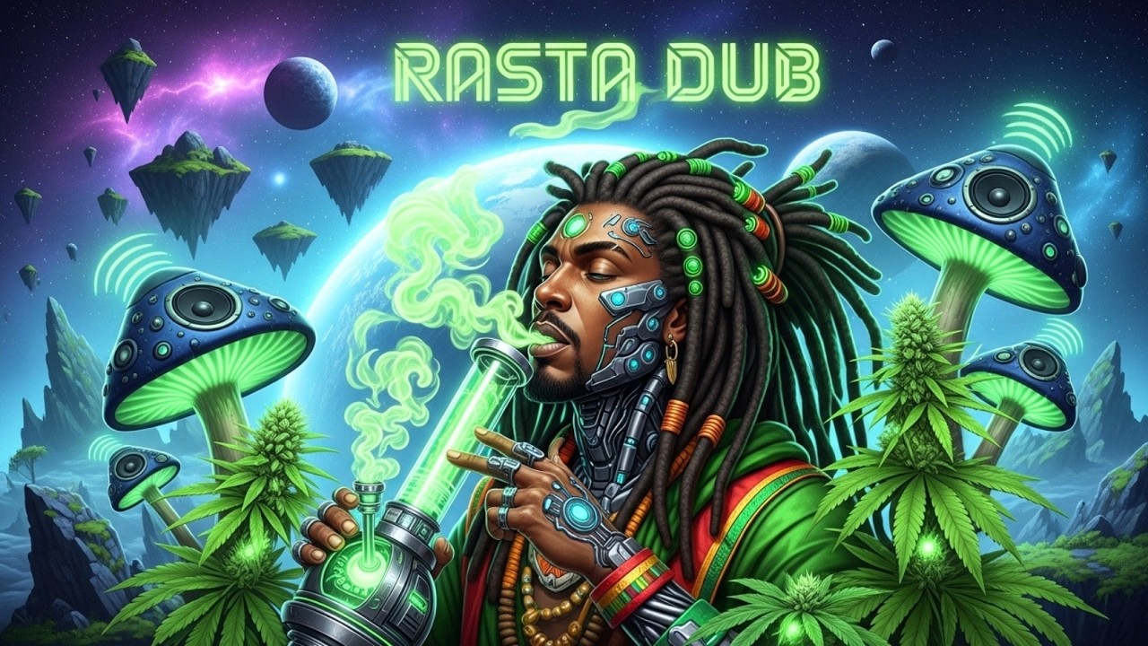 Rasta Dub Reggae🌿 Deep Bass Dub Mix for Meditation