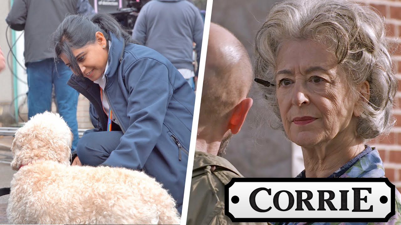 Behind The Scenes: See How Coronation Street Worked With Millie the Dog on Set | Coronation Street