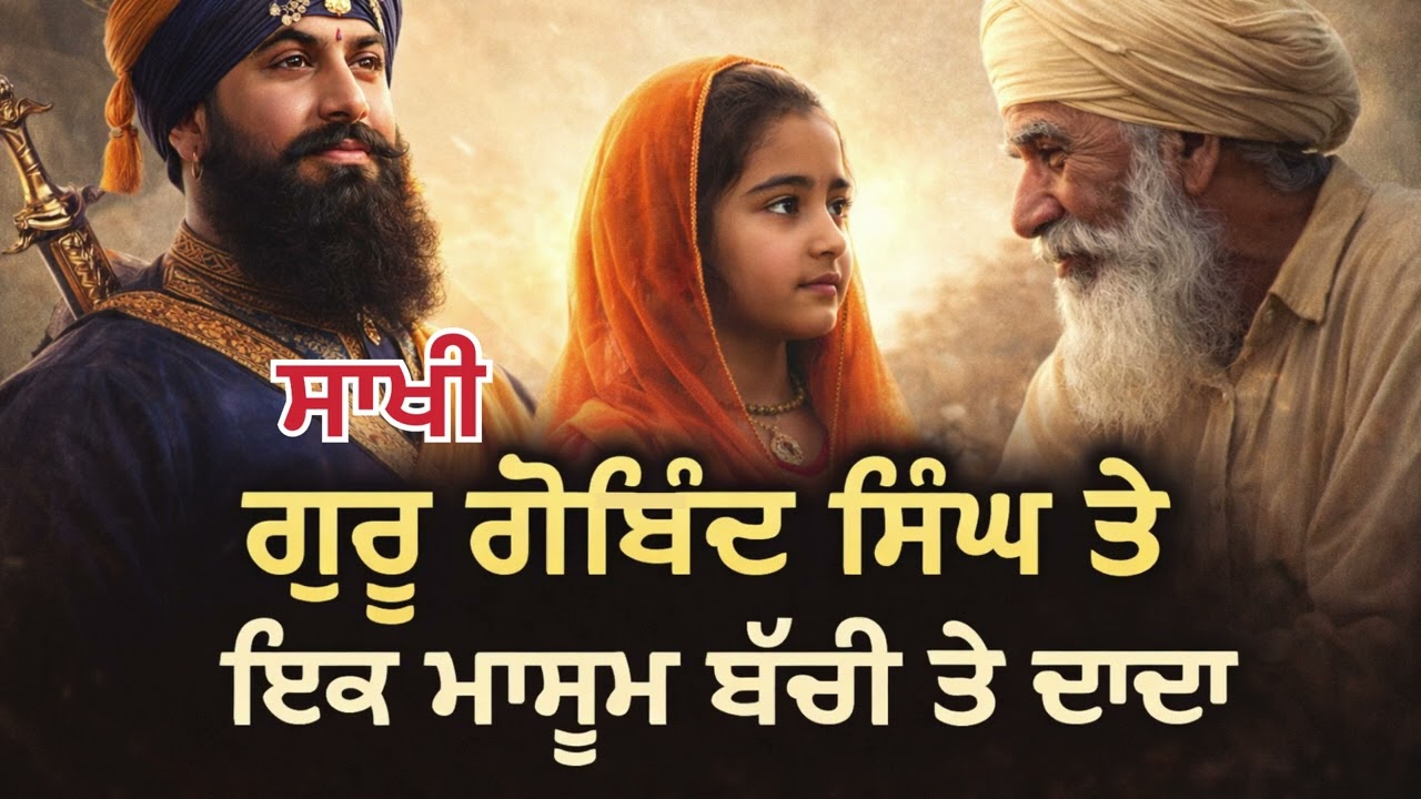 12 ਸਾਲ ਦੀ ਬੱਚੀ ਤੇ ਦਸ਼ਮੇਸ਼ ਪਿਤਾ ਜੀ - ਇਹ ਘਟਨਾ ਤੁਹਾਨੂੰ ਰਵਾ ਦਊਗੀ | Sakhi Guru Gobind Singh Ji