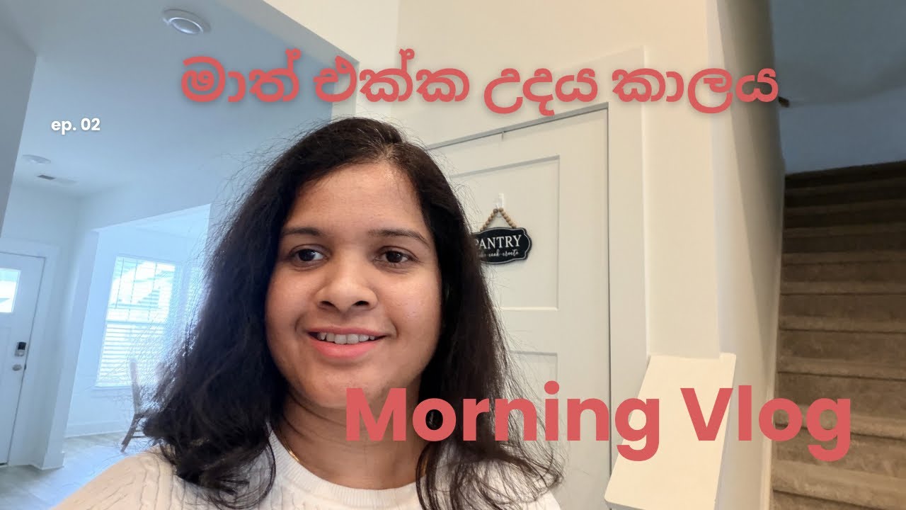 පොඩ්ඩත් එක වැඩ ගොඩක් කලා/ Busy දවසක උදය වරුවක්/ Life in USA