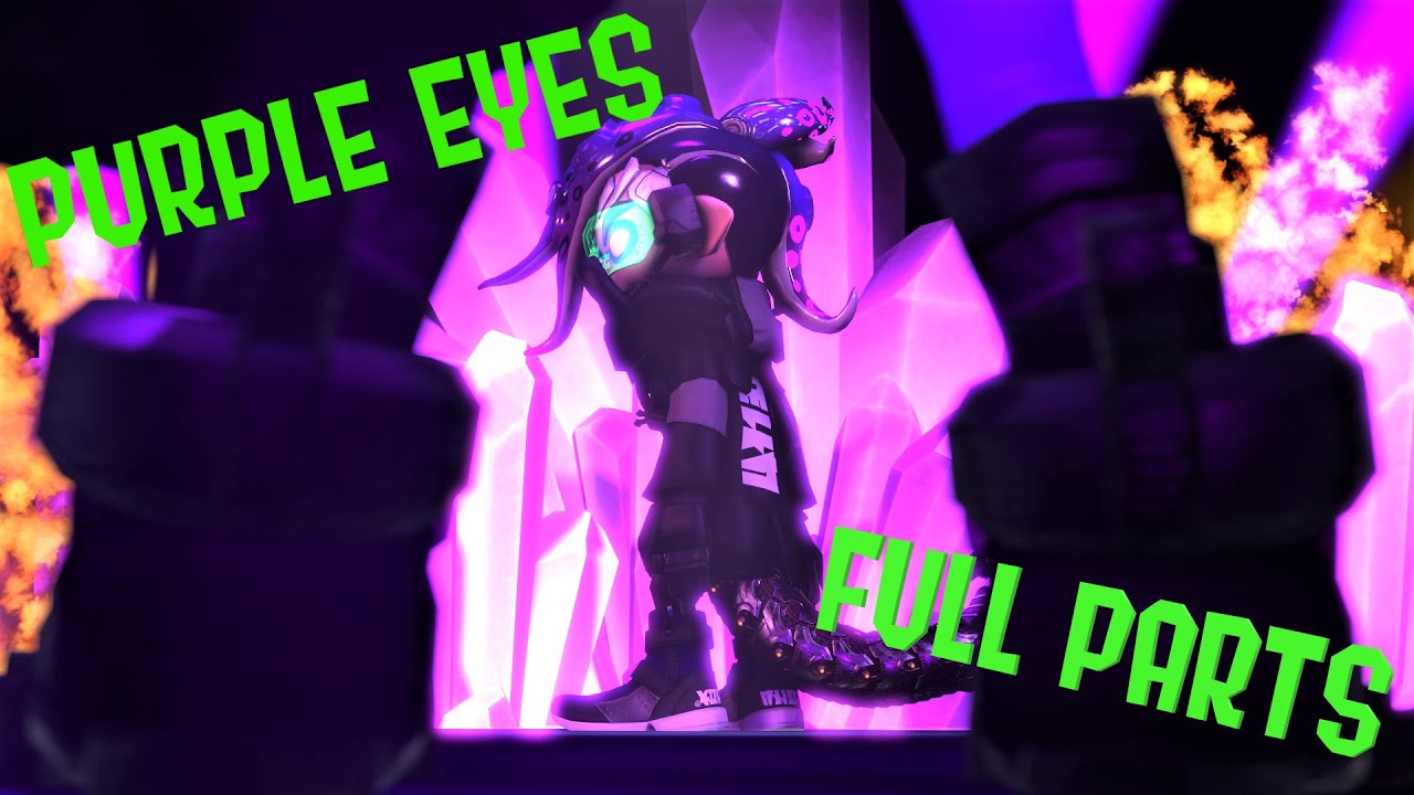 [SFM Splatoon] Purple eyes Full Parts