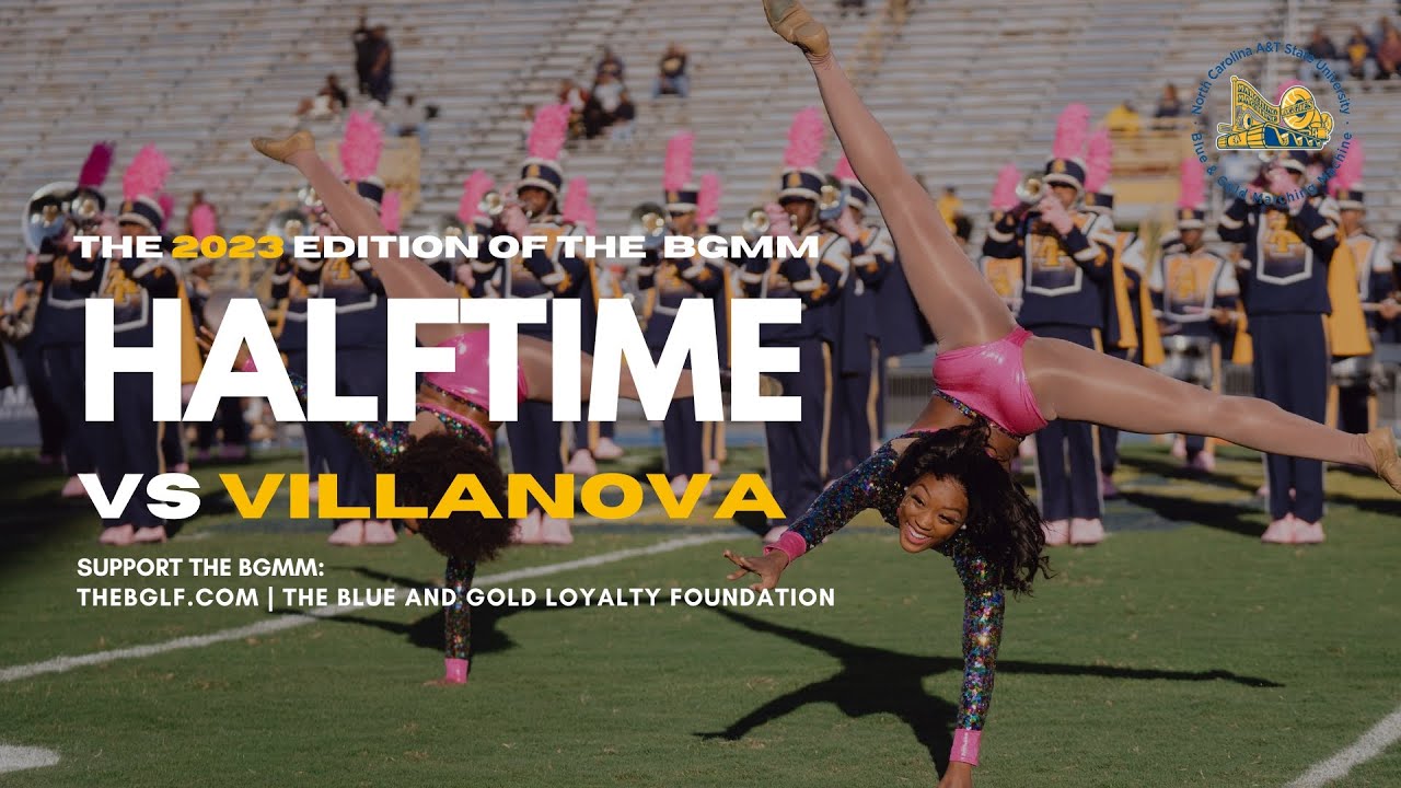 NCAT - Halftime Show vs. Villanova 2023 🎀 #breastcancerawarenessmonth