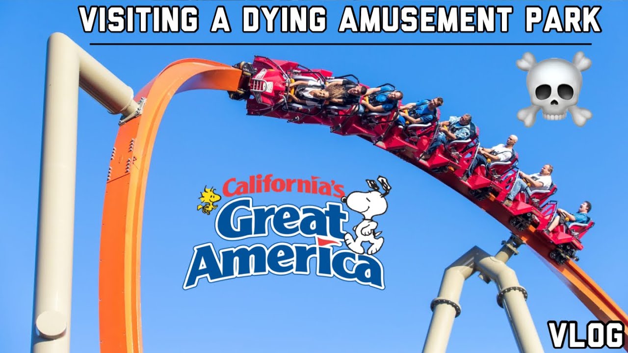 Visiting a Dying Amusement Park?! California’s Great America - Santa Clara, CA | VLOG [2023]