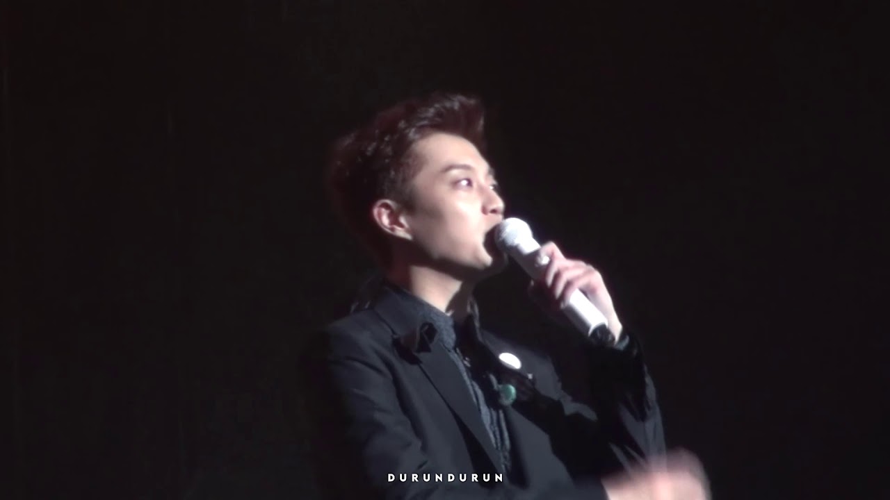 171223 하이라이트 콘서트 CELEBRATE in Seoul - 윤두준 엔딩멘트