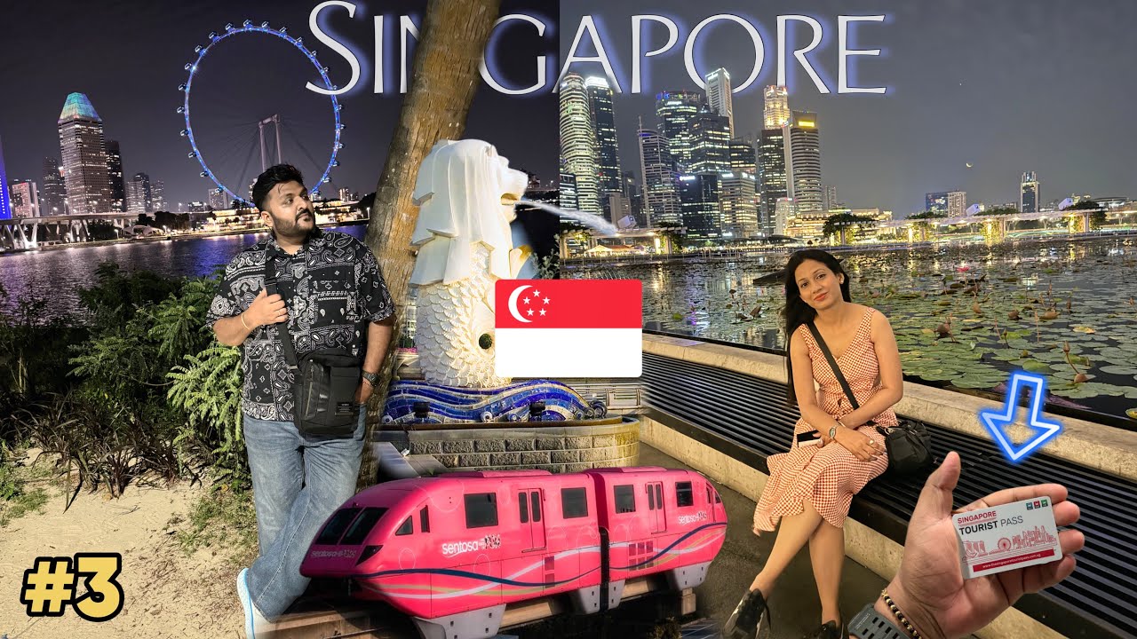 My First Day in Singapore 🇸🇬 || Best hotel, Tourist Pass & Indian Food | Local Metro & Attractions
