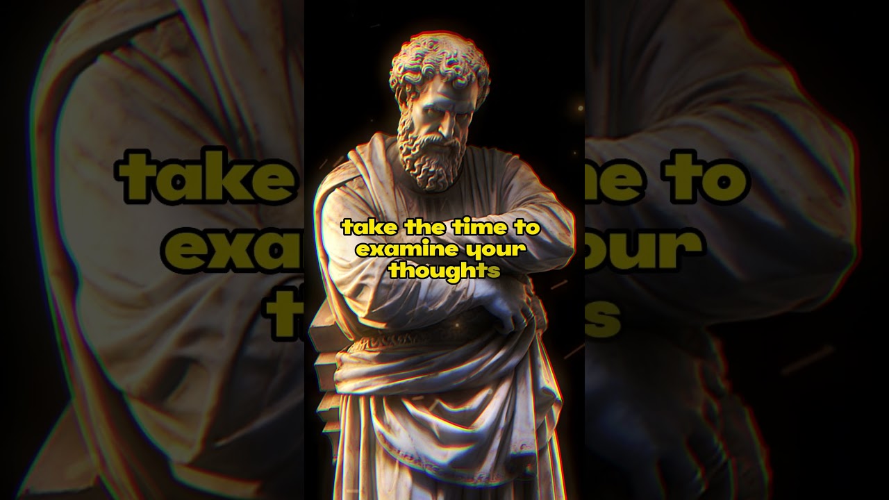 The true stoics practice self reflection| Marcus Aurelius Quotes #stoic #stoicism #philosophy