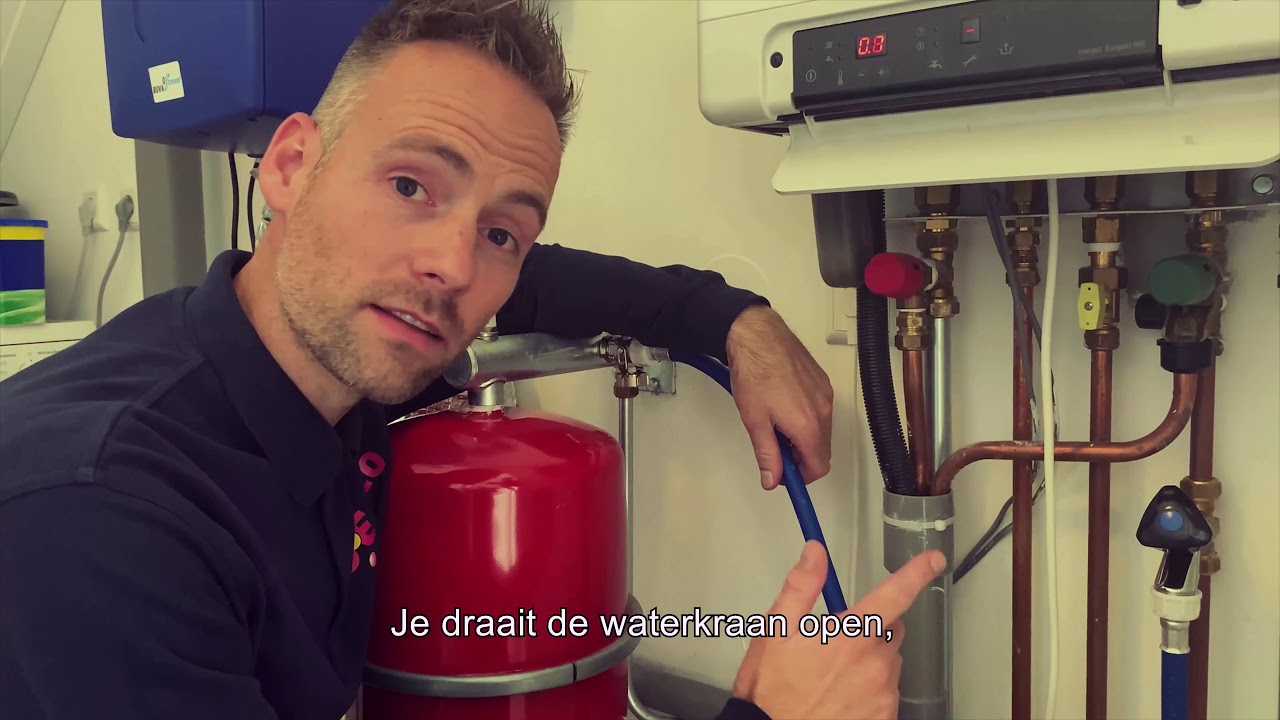 CV-ketel bijvullen met omschakeladviseur Roy