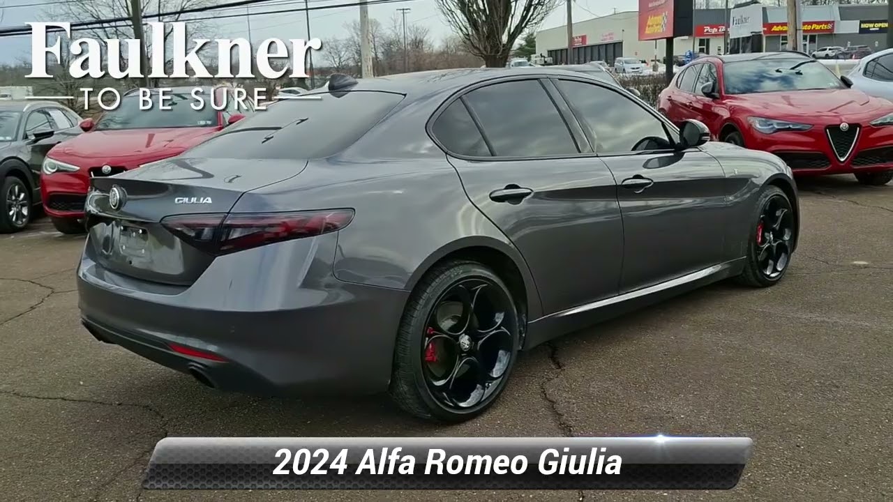 Used 2024 Alfa Romeo Giulia Ti AWD, Willow Grove, PA R7681585