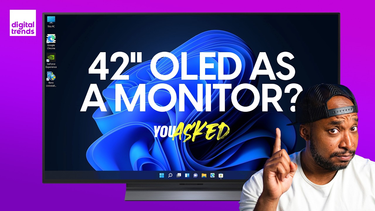 42-calowy telewizor OLED jako monitor? Brakuje ustawień Samsunga? | Pytaliście, odcinek 134
