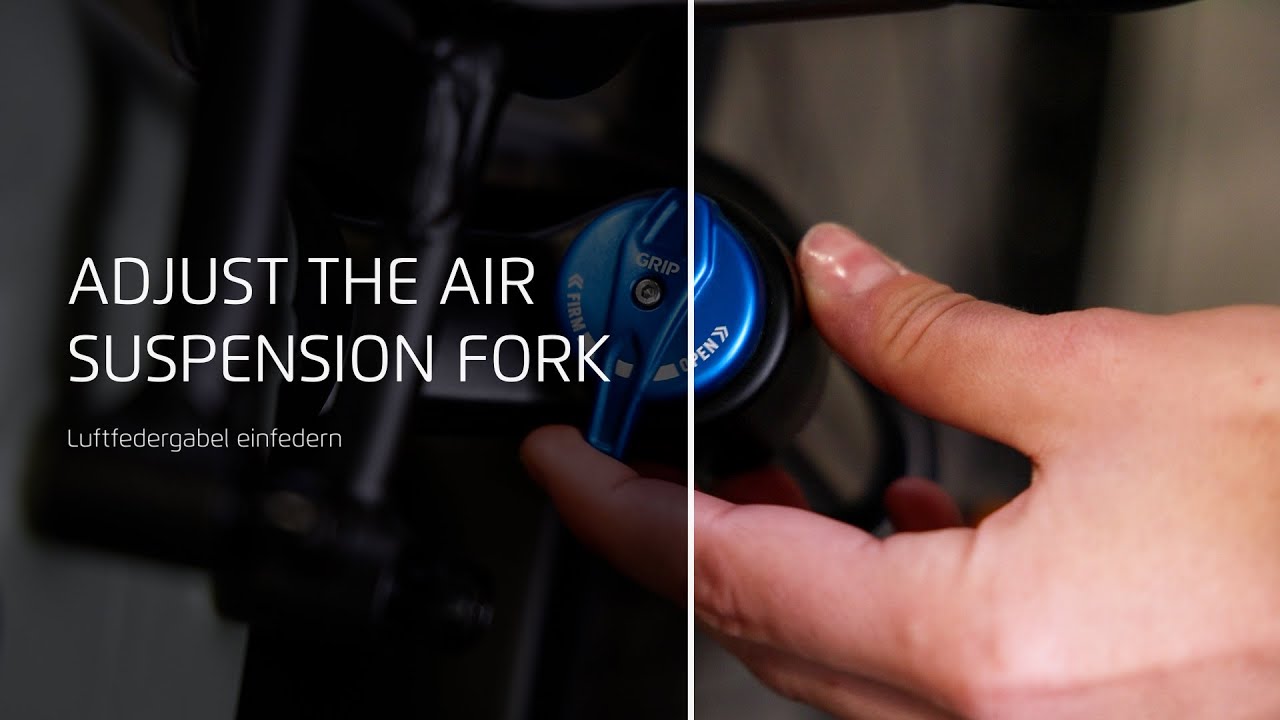 How to: check and adjust the air suspension fork