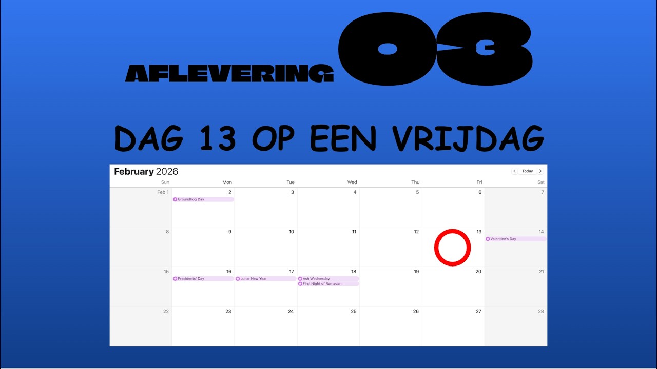 Jacob's Wereld Af. 03: Dag 13 op een Vrijdag