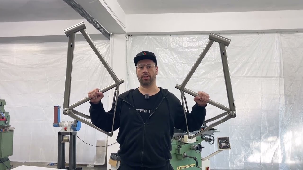 Tritão Groont 1st gen. vs New Groont 3D: How We Improved Our Titanium Gravel Frame