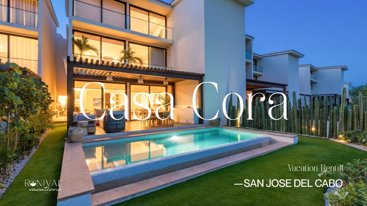Casa Cora | Luxury 3BR Condo with Private Pool & Golf Views in San José del Cabo